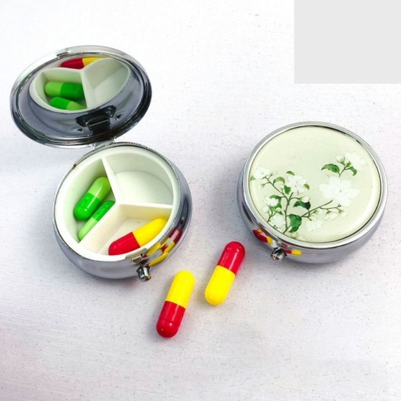 Pilulier Journalier Métal