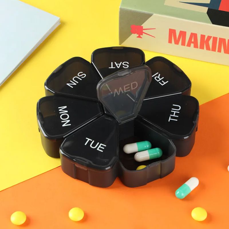 Pilulier Semainier Couleur