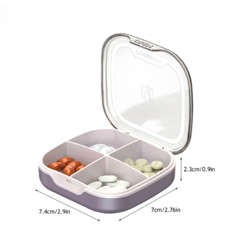 Pilulier Semainier De Voyage